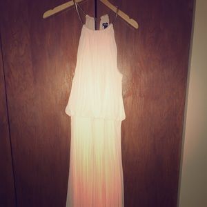Light pink Pleated Dress